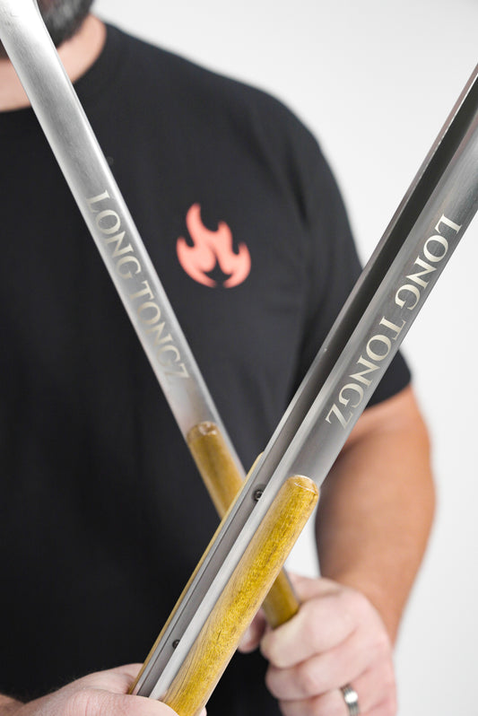 Meatstock Bundle – 2x Long Tongs BBQ (63.5cm)