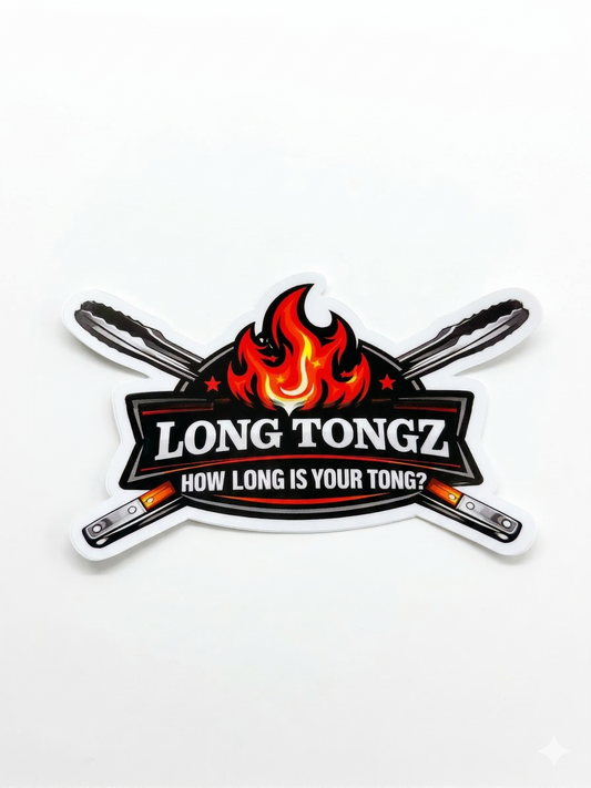 Long Tongz Sticker