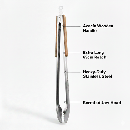 Long Tongs BBQ - 63.5cm